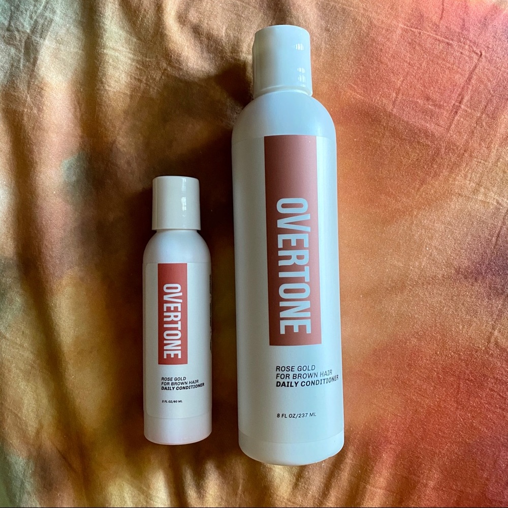 Overtone rose gold daily conditioner